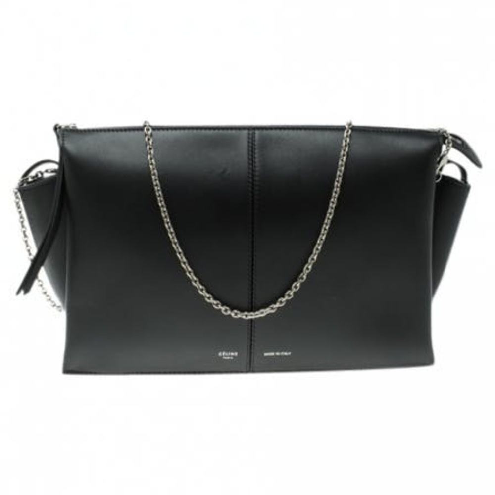 Celine Tri Fold black AUTHENTIC